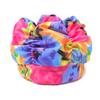 Honbay Pleated Swimming Cap Long Hair Swim Cap Bathing Cap, Non-Waterproof (Pink Blue) view 4