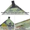 Azarxis Hammock Camping Tarp Rain Fly, Waterproof Tent Footprint Shelter Canopy Sunshade Cloth Picnic Mat for Outdoor Awning Hiking Beach Backpacking - Included Guy Lines & Stakes (Camouflage) view 3