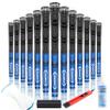 CHAMPKEY Premium Hybrid Golf Grips 13 Pack with All Repair Kits - All Weather Performance Golf Club Grips - High Traction and Control Half Corded Golf Grips for Men(Blue,Standard) view 1
