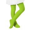 Century Star Girls Green Tights Toddler-Super Soft Footed Neon Ballet Dance Tights for Kids 1 Pack Light Green 6-9 Years view 1