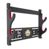 Eforlife Dragon Sword Holder Wall Mount Velvet Padded Katana Stand Samurai Sword Holder Display Rack (2-Tier) view 1
