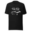 1969 Camaro SS Super Sport T-Shirt Black, Fan Gift, Unisex, Vintage, Retro, Classic, Racing view 1