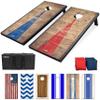 GoSports Classic Cornhole Set  Includes 8 Bean Bags, Travel Case and Game Rules (Choice of Style) view 1