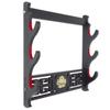 Eforlife Dragon Sword Holder Wall Mount Velvet Padded Katana Stand Samurai Sword Holder Display Rack (3-Tier) view 1
