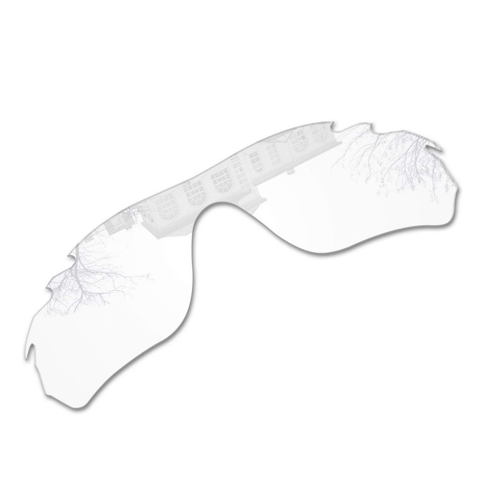 Millersawp Radar Edge Vented OO9184 Replacement Lenses Compatible with Oakley Sunglass-HD Clear