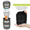 Odoland 16pcs Camping Cookware Mess Kit, Lightweight Pot Pan Mini Stove with 2 Cups, Fork Spoon Kits for Backpacking, Outdoor Camping Hiking and Picnic view 4