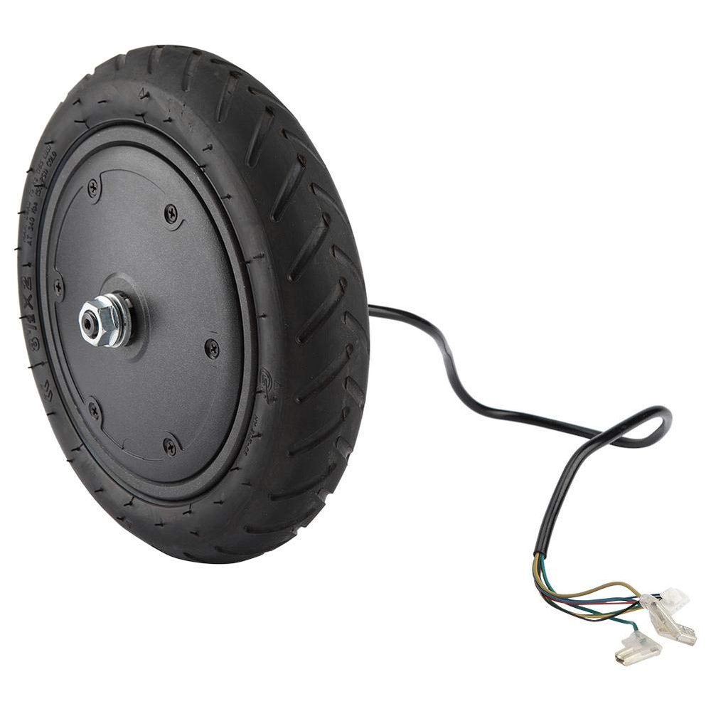 250W Motor Wheel Tire for Xiaomi M365 Electric Scooter Pneumatic EScooter Wheel AntiSkidding Tire Shock Absorber Tyre Replacement Part Accessory xiaomi m365 motor 250 amp