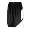 Augusta Sportswear Youth Step-Back Basketball Shorts, Black/White, L view 1