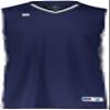 Russell Athletic Youth Legacy Basketball Jersey Navy/White S view 2