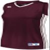 Russell Athletic Ladies Legacy Basketball Jersey Maroon/White L