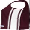 Russell Athletic Ladies Legacy Basketball Jersey Maroon/White L view 3