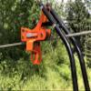 Zip line Trolley with brake - Sport Zipliner Zip line Trolley with brake - Featuring the revolutionary, patented, no-wear braking systemthe first of its kind in the Zip line industry. Pull back view 2