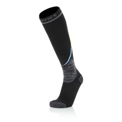 Howies Hockey - Pro Style Skate Socks - Large (Mens 10-13) - Reinforced Ankle Padding and Moisture-Wicking Material - Premium Ice Hockey Socks