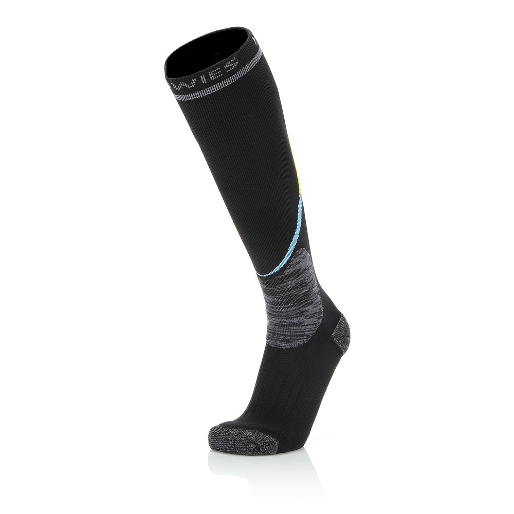 Howies Hockey - Pro Style Skate Socks - Large (Mens 10-13) - Reinforced Ankle Padding and Moisture-Wicking Material - Premium Ice Hockey Socks