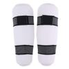 DYNWAVE Professional MMA Sparring Gear Shin Leg Guard for Martial Arts Kickboxing Karate, Universal for Men Women Youth, White, XS view 1