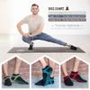 Muezna Men's Non-Slip Yoga Socks, Anti-Skid Pilates, Barre, Bikram Fitness Hospital Slipper Socks with Grips view 3