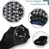 Muezna Men's Non-Slip Yoga Socks, Anti-Skid Pilates, Barre, Bikram Fitness Hospital Slipper Socks with Grips view 4