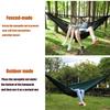 Camping Hammock with Mosquito Net and Rain Fly - Travel Hammock Bug Net - Hammock Tent for Outdoor Hiking Backpacking Travel Camping Accessories and Camping Gear Military Green view 3