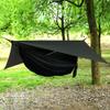 Camping Hammock with Mosquito Net and Rain Fly - Travel Hammock Bug Net - Hammock Tent for Outdoor Hiking Backpacking Travel Camping Accessories and Camping Gear view 2