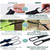 Camping Hammock with Mosquito Net and Rain Fly - Travel Hammock Bug Net - Hammock Tent for Outdoor Hiking Backpacking Travel Camping Accessories and Camping Gear view 4
