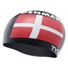 TYR Denmark Silicone Adult Fit, Black view 1