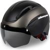 Shinmax Bike Helmet for Men Women, Bicycle Helmet with Detachable Magnetic Goggles for Adult Road Biking Mountain Cycling Helmet (BC-001) view 1