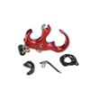 Archery Release Aid Fully Automatic Aluminum Alloy 3 or 4 Finger Release Aid Stainless Steel Release Aid Left or Right Hand for Compound Bow Hunting Shooting Target Trigger (red) view 2