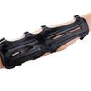 Black 4 Adjustable Straps Archery Arm Guard Shooting Bow String Arm Protector Gear for Hunting Training Protection view 4