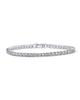 PAVOI Cubic Zirconia Classic Tennis Bracelet for Women, 7" White Gold view 1
