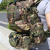 55L 600D Oxford Military Tactical Army Rucksacks Molle Backpack Camping Outdoor Hiking Trekking Traveling Bag (Jungle camouflage) view 4