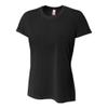A4 Sportswear Ladies 2XL Black Polyester Tee view 1