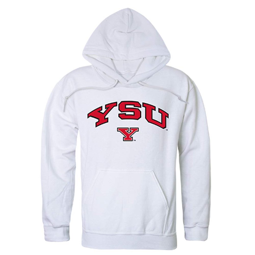 YSU Youngstown State Penguins NCAA Campus Pullover Hoodie - Medium, White