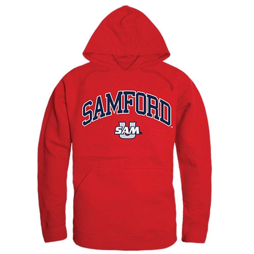 Samford Bulldogs NCAA Campus Pullover Hoodie - Medium, Red