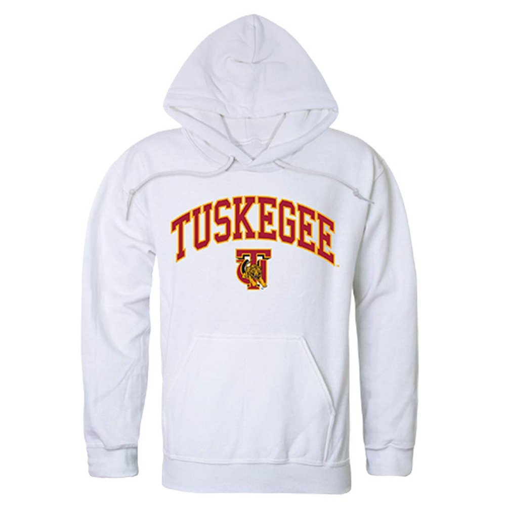 Tuskegee Golden University Tigers NCAA Campus Pullover Hoodie - X-Large, White