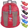 Bago Lightweight Small Hiking Backpack for Women and Men - 25L Travel Day Pack - Foldable Hiking Daypack Ultralight for Camping Outdoor Sports - Day Bag Packable Backpack for Travel (Red) view 1