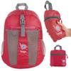 Bago Lightweight Small Hiking Backpack for Women and Men - 25L Travel Day Pack - Foldable Hiking Daypack Ultralight for Camping Outdoor Sports - Day Bag Packable Backpack for Travel (Red) view 2