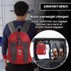 Bago Lightweight Small Hiking Backpack for Women and Men - 25L Travel Day Pack - Foldable Hiking Daypack Ultralight for Camping Outdoor Sports - Day Bag Packable Backpack for Travel (Red) view 4