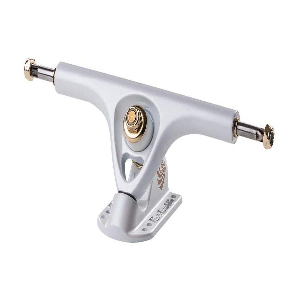 Paris V3 180mm 50 Longboard Skateboard Trucks (Pearl White, Set of 2)