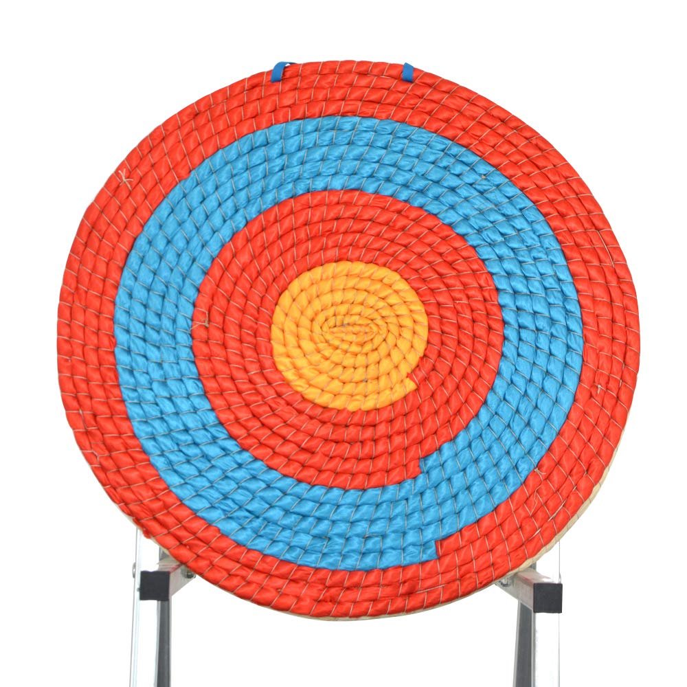 MILAEM Archery Straw Target Traditional Solid Straw Target Multicolor Archery Target Darts for Outdoor Sports Hunting Shooting Practice (Double Layer)