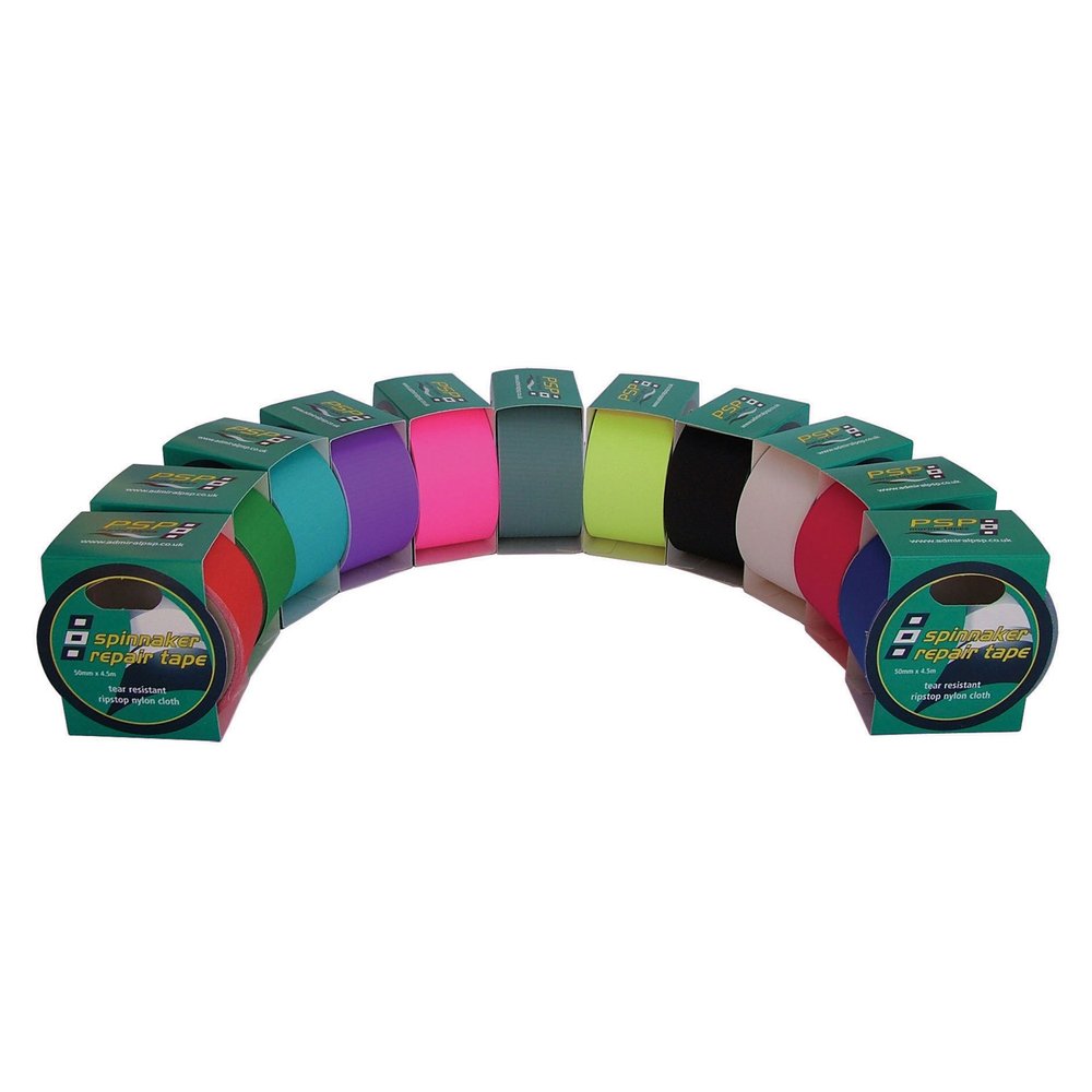 PSP 25m Roll Spinnaker Repair Tape 50mm x 25m Orange