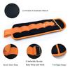 Ankle/Wrist Weights for Women, Men, Kids - Arm Leg Weights Set with Adjustable Strap - Running, Jogging, Gymnastic, Physical Therapy, Fitness - Orange (6 lbs per pair/3 lbs each) view 4