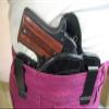 Azula 2 Clip IWB Leather in The Waistband Concealed Carry Holster for Glock 43, 43X 9mm Pistol CCW TAN RH view 4