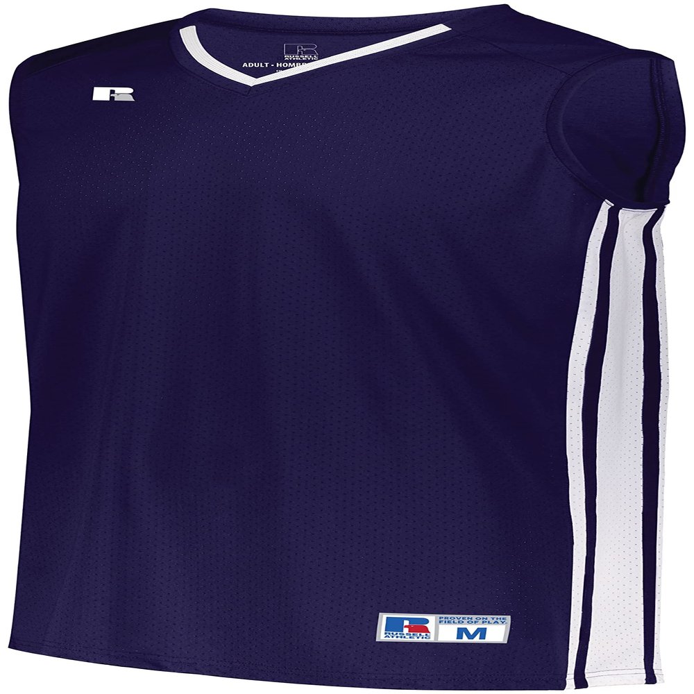 Russell Athletic Youth Legacy Basketball Jersey Purple/White M