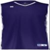 Russell Athletic Youth Legacy Basketball Jersey Purple/White M view 2