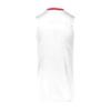 Augusta Sportswear Youth Step-Back Basketball Jersey, White/Red, XL view 3