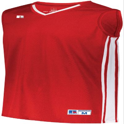 Russell Athletic Youth Legacy Basketball Jersey True Red/White XL