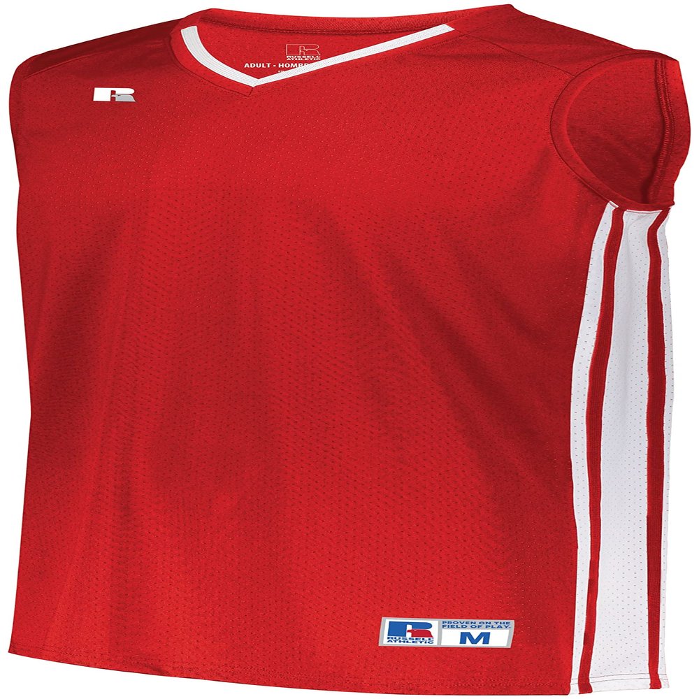Russell Athletic Youth Legacy Basketball Jersey True Red/White XL
