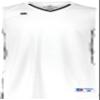 Russell Athletic Youth Legacy Basketball Jersey White/Black S view 2