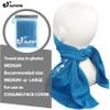 Bulk Cooling Towels for Face & Neck - 5 Pack Blue (S) Chilly Pads, Stay Cool view 3