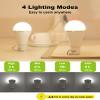 Flyhoom Portable Solar Light Bulbs for Indoor Home and Chicken Coop, Chicken Coop Light with Timer, LED Solar Lights for Indoor Emergency Power Outage view 2